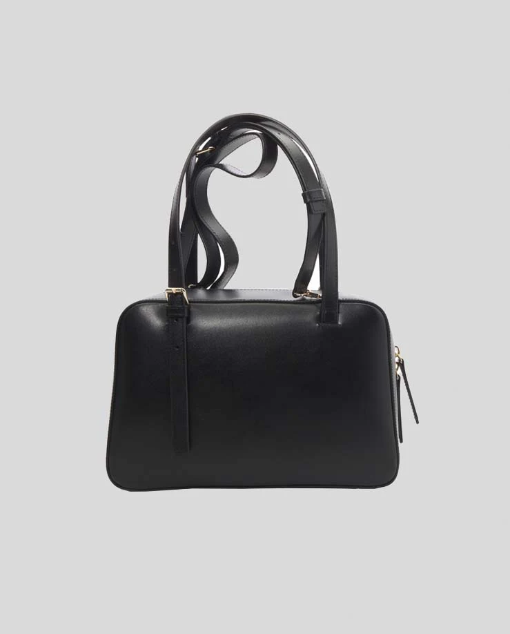 A.P.C. Black Sac Virginie Box Bag - Image 2