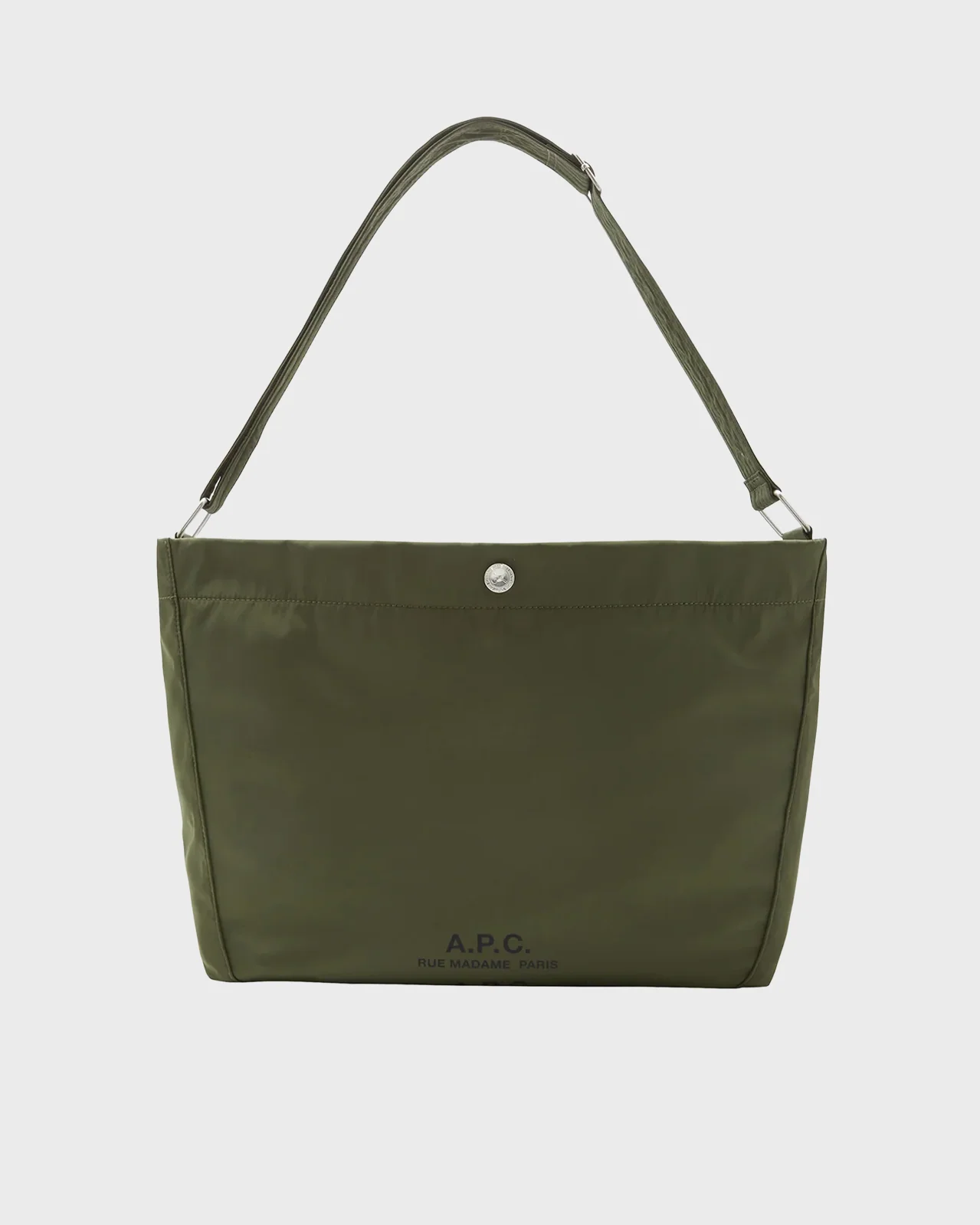 A.P.C. Kaki Small Besace Journal Bag