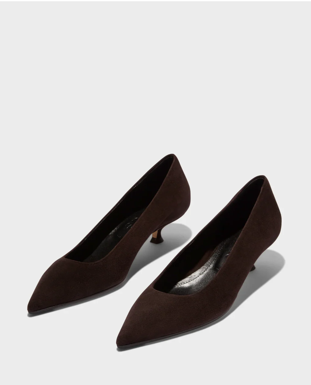 Aeyde Moka Cari Kid Suede Leather Pumps - Image 3