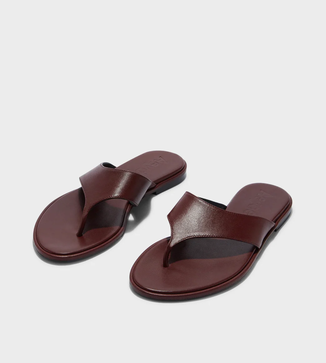 Aeyde Port Amaya Nappa Leather Flats - Image 3