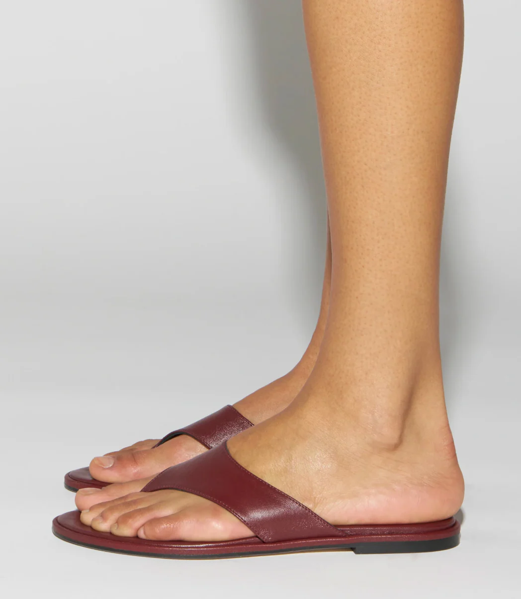 Aeyde Port Amaya Nappa Leather Flats - Image 4