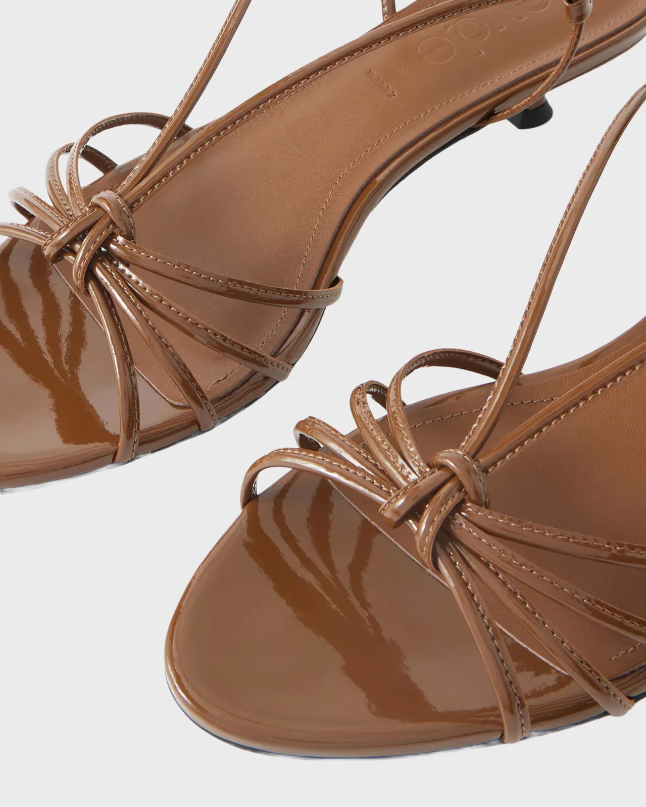 Aeyde Amara Tobacco Patent Calf Leather - Image 4