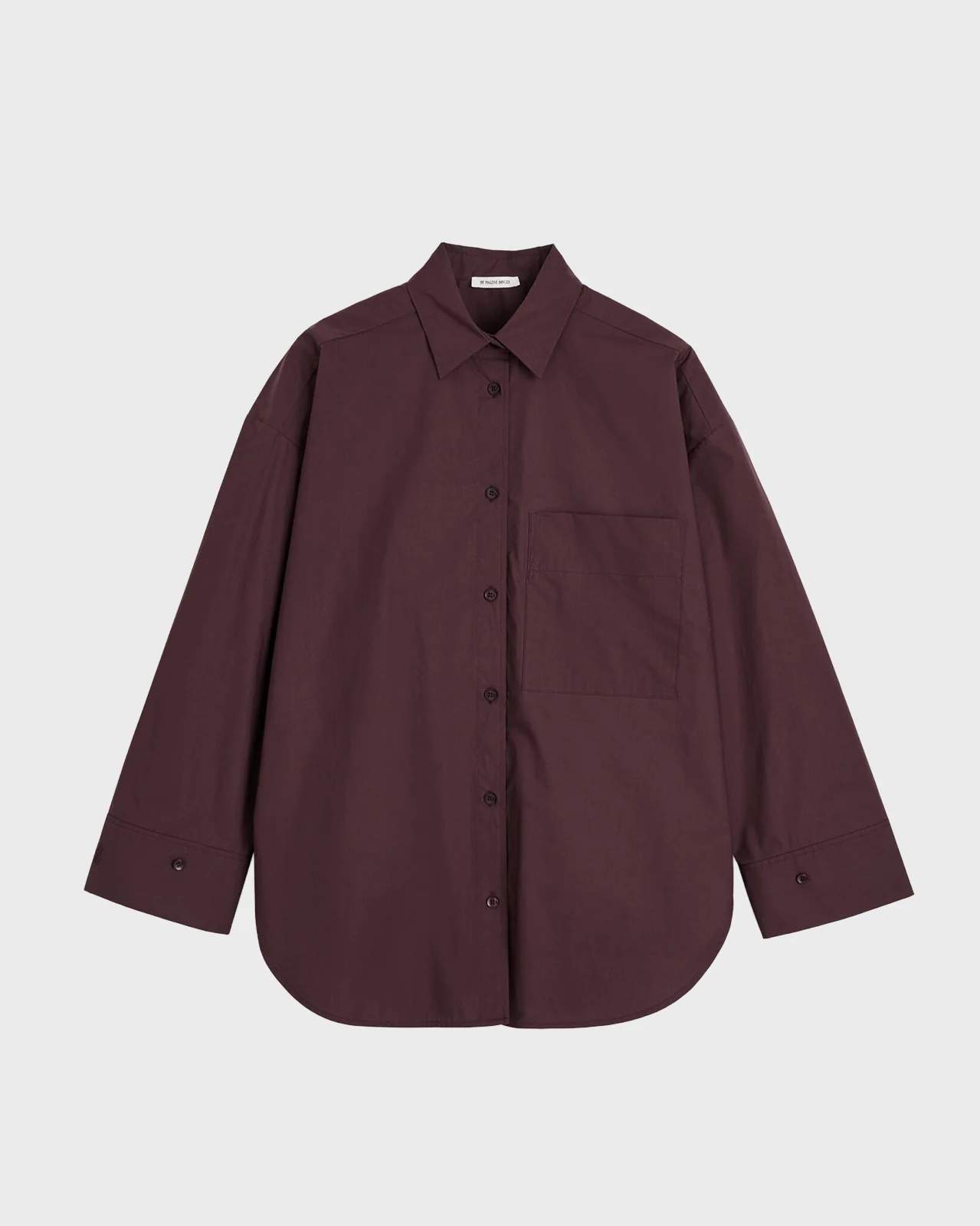 By Malene Birger Aubergine Derris Shirts