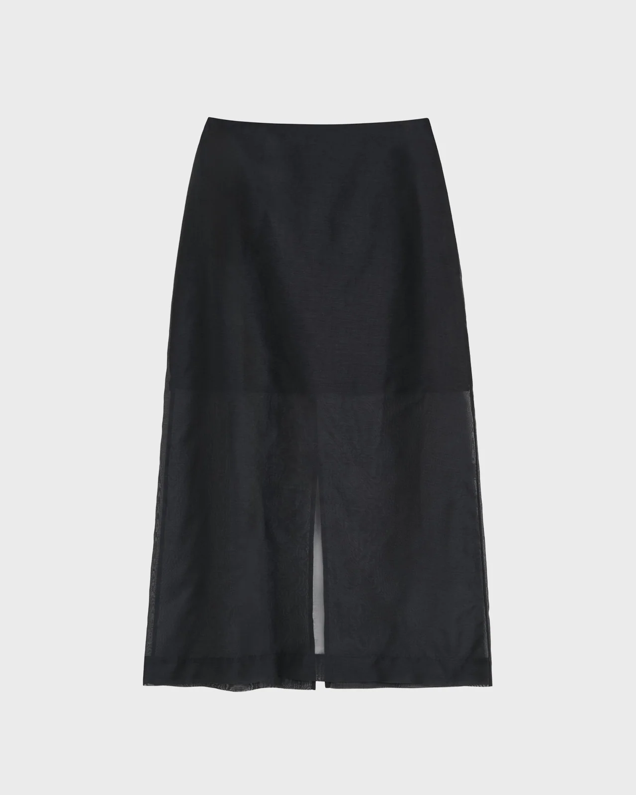 By Malene Birger Black Esta Soft Organza Skirt