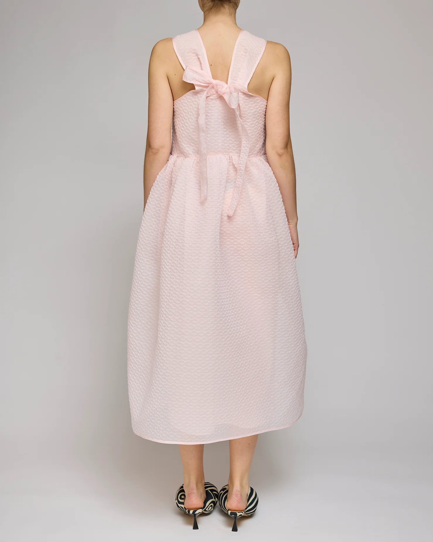 Cecilie Bahnsen Blush Pink Dora Dress - Image 3