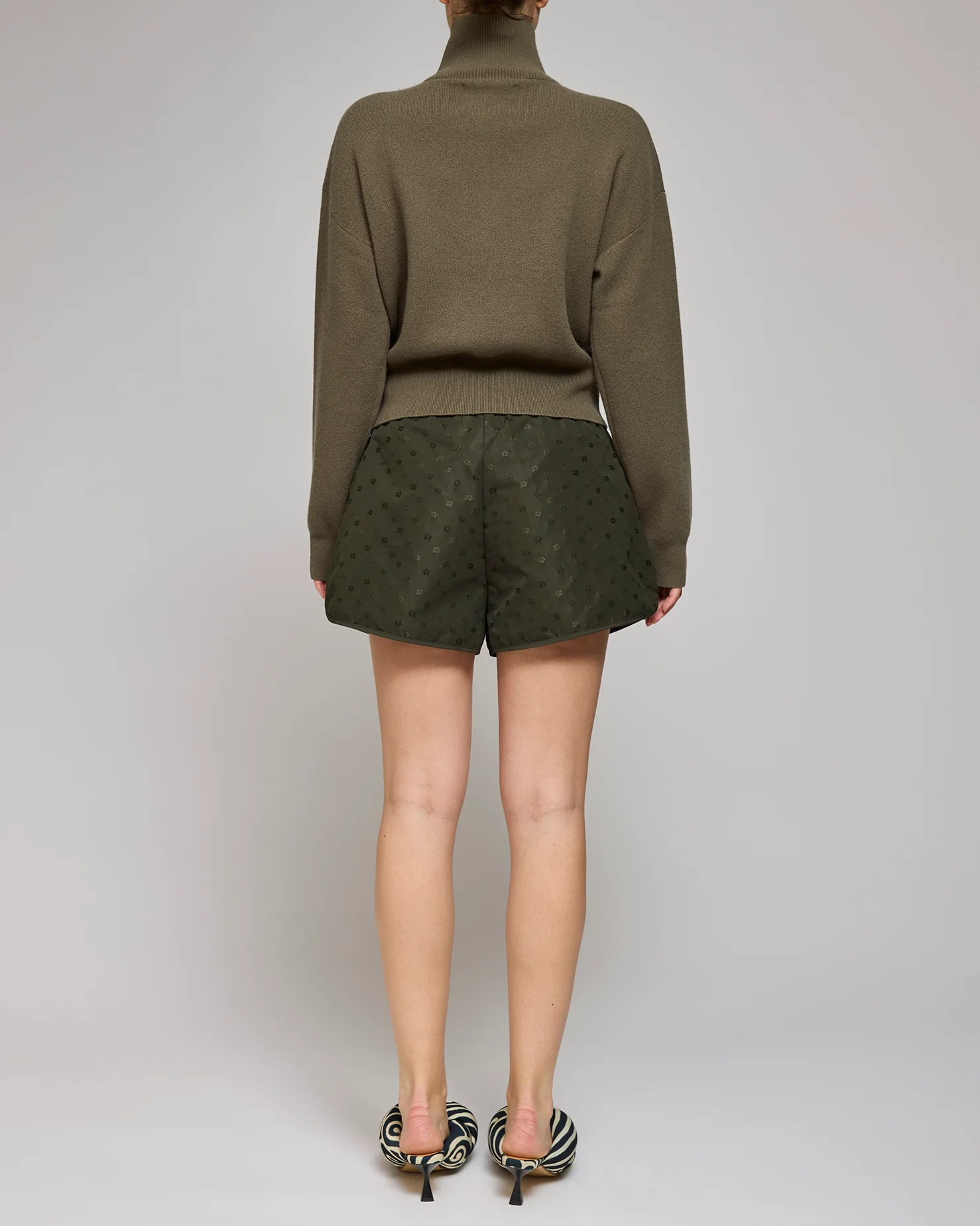 Cecilie Bahnsen Olive Iris Dahana Shorts - Image 3