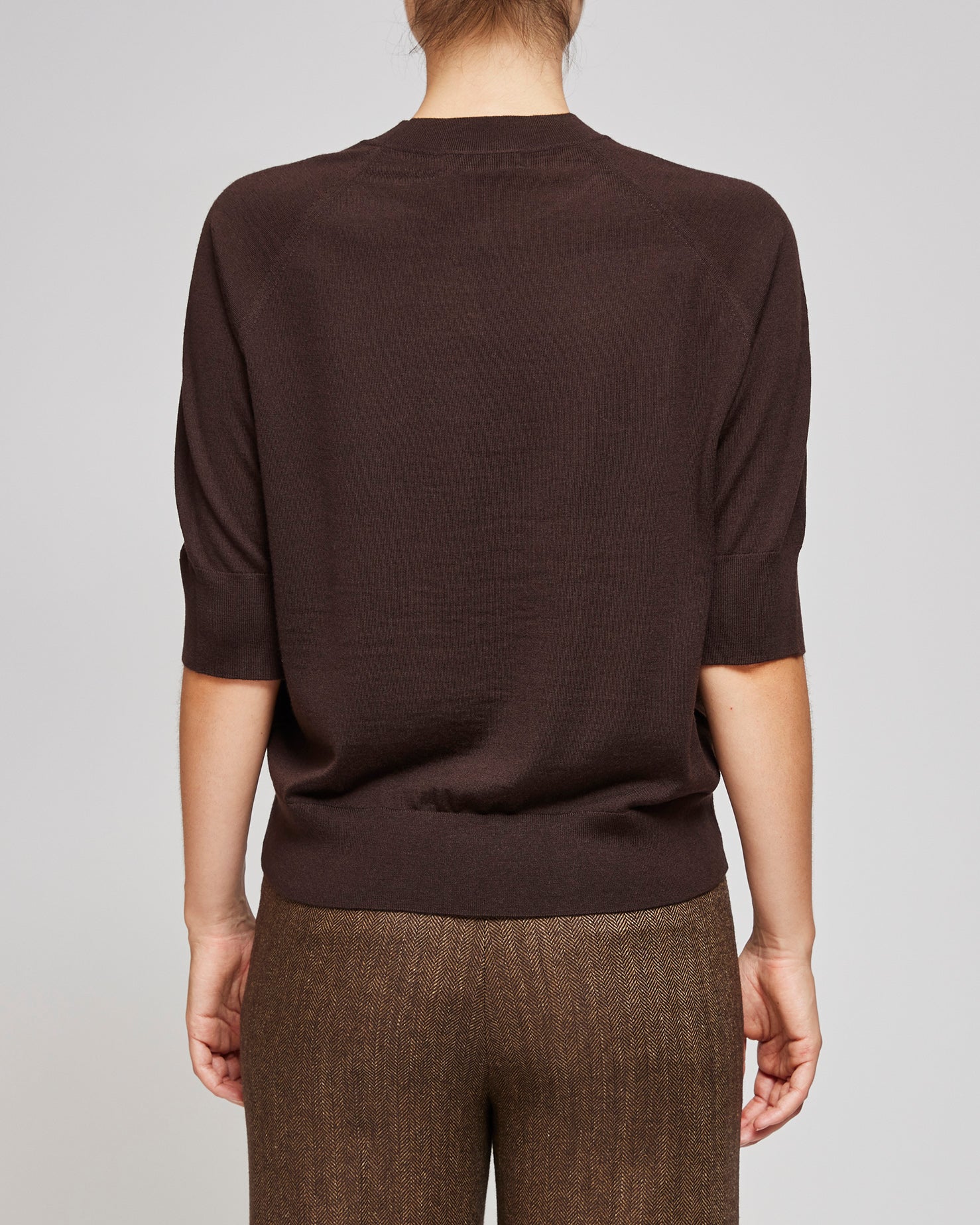 Dries Van Noten Dark Brown Tuan Sweater - Image 3
