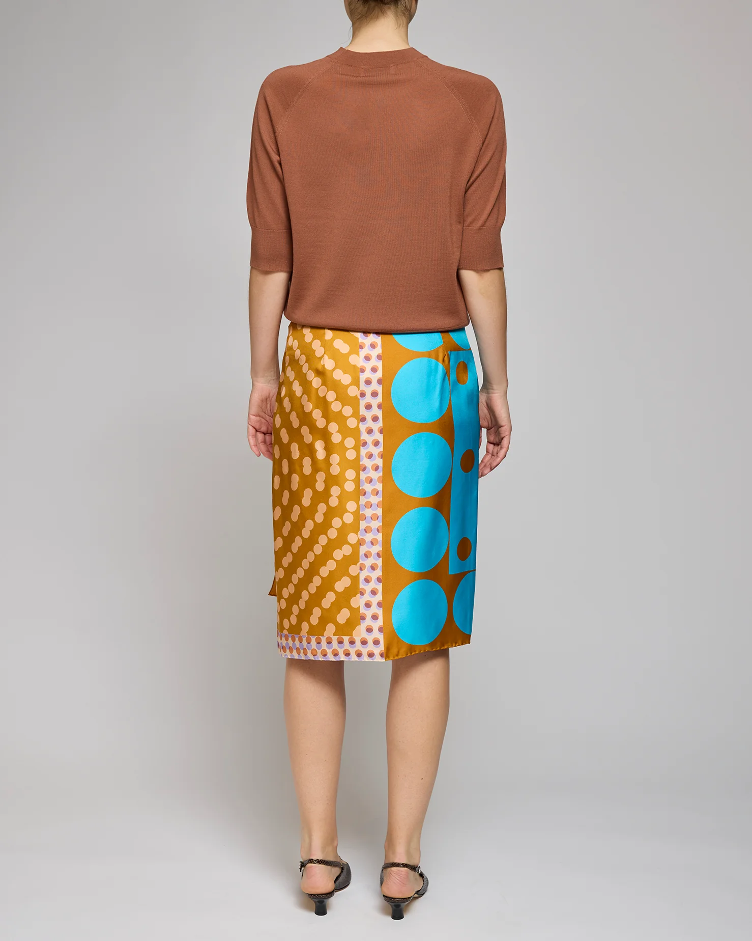 Dries Van Noten Dessin Scarfy Skirt - Image 3