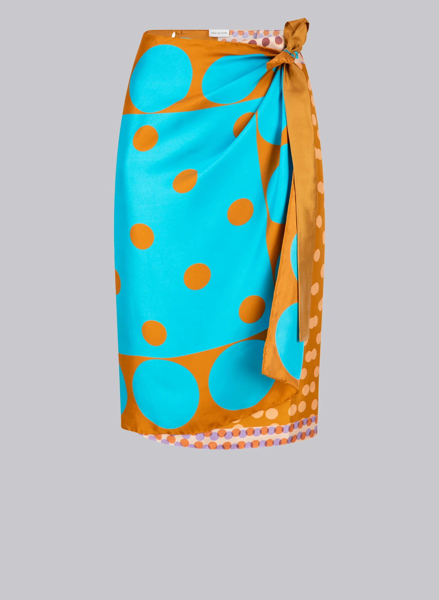 Dries Van Noten Dessin Scarfy Skirt - Image 4