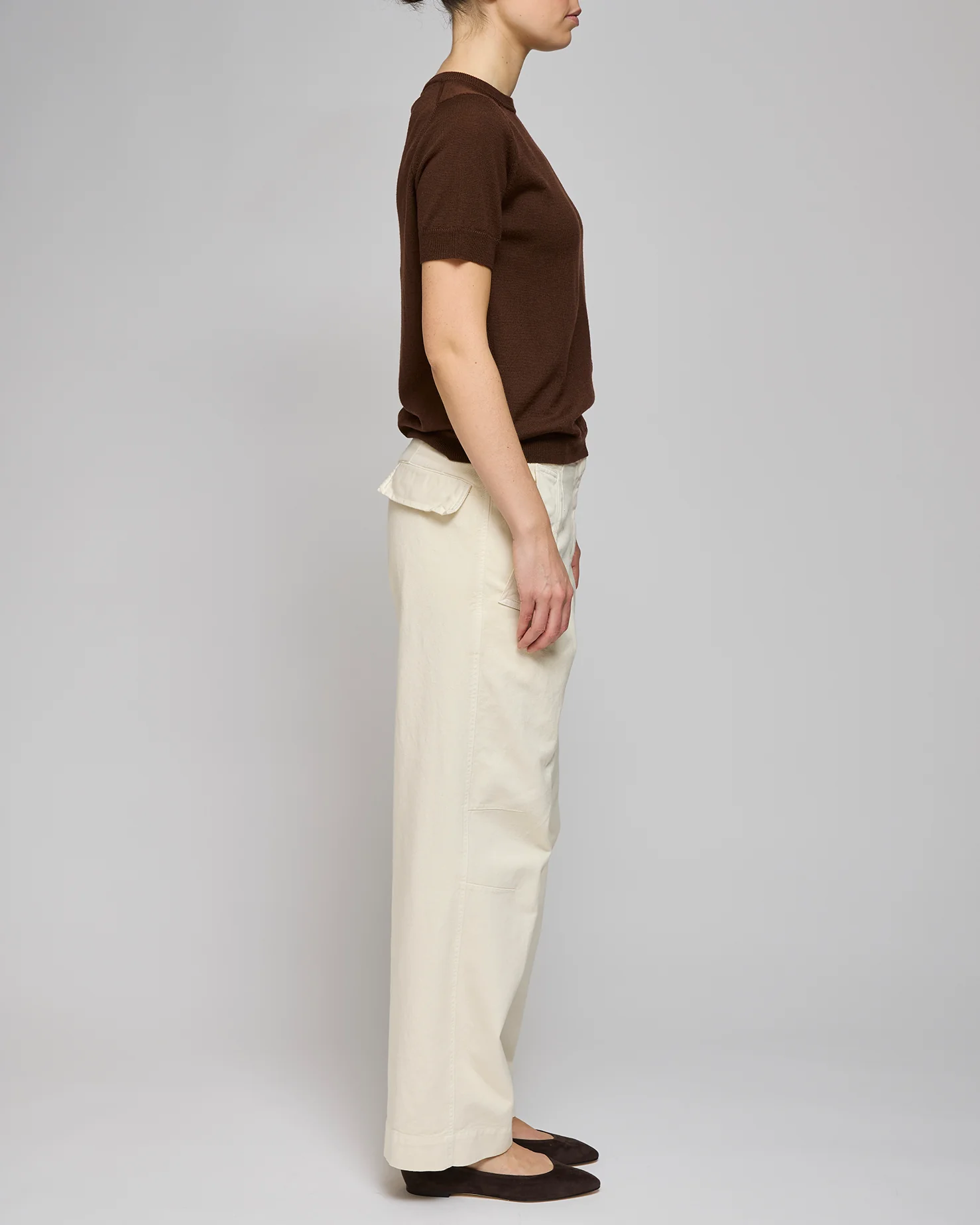 Dries Van Noten Ecru Pincks Pants - Image 2