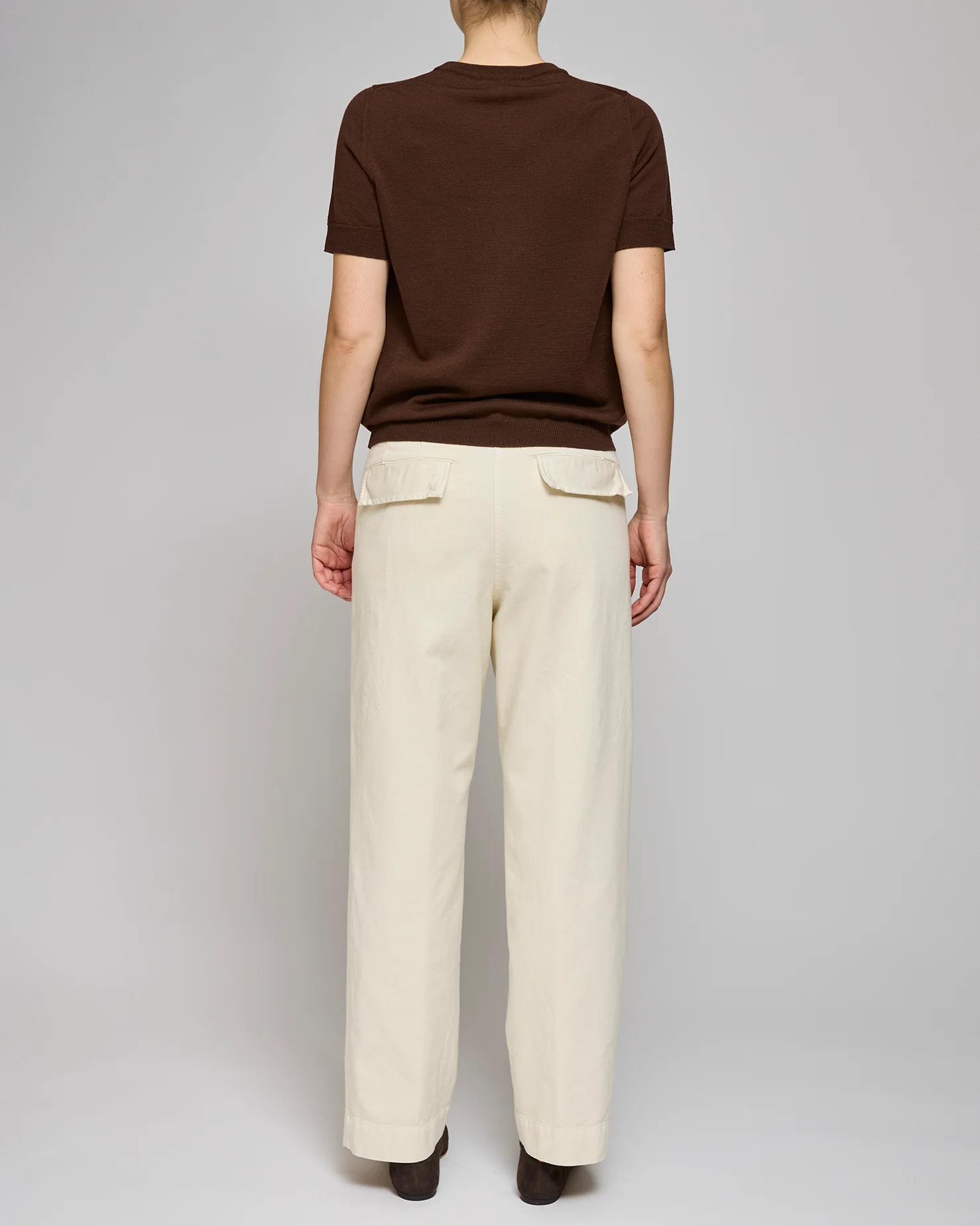 Dries Van Noten Ecru Pincks Pants - Image 3