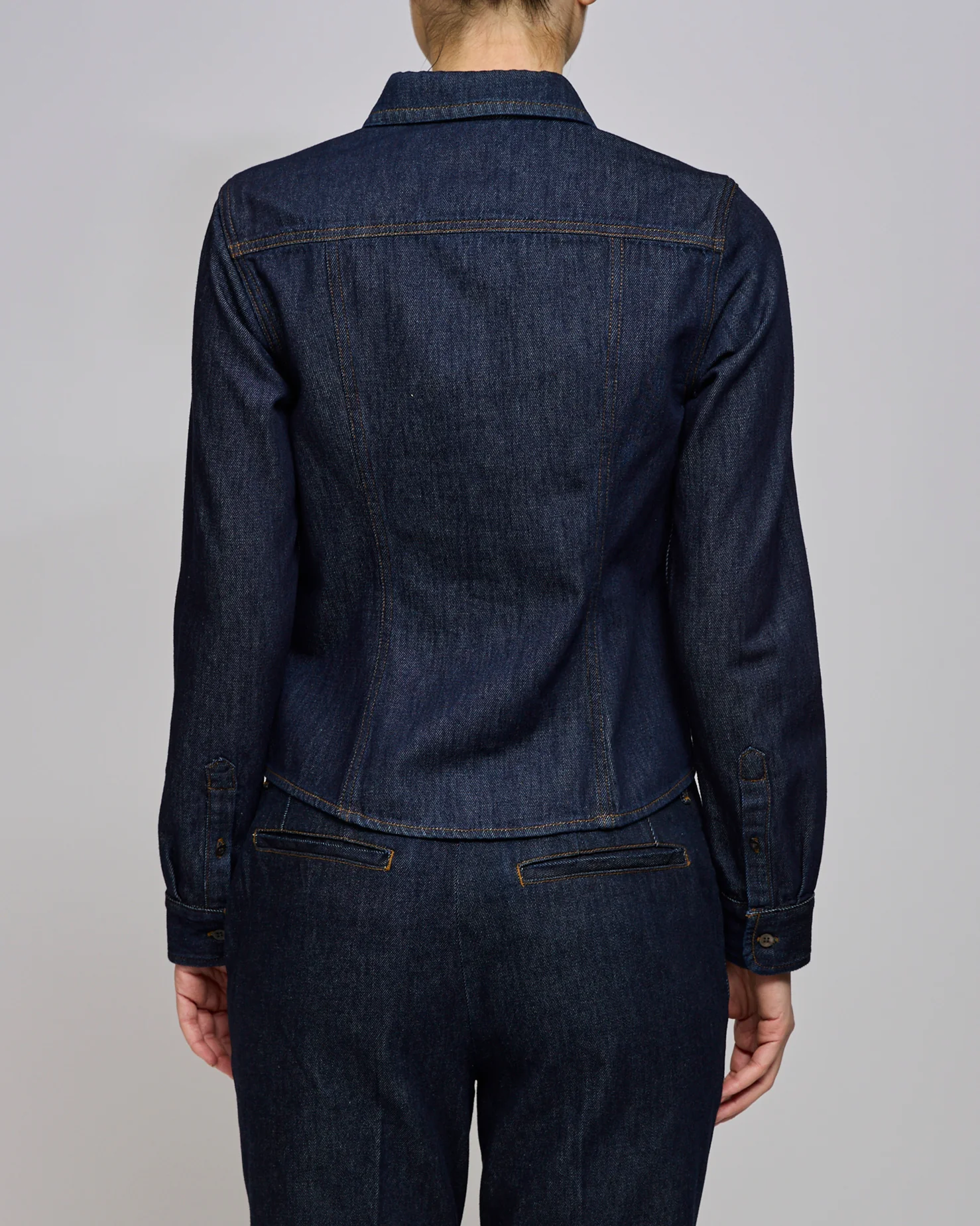 Dries Van Noten Indigo Cellie Shirt - Image 3
