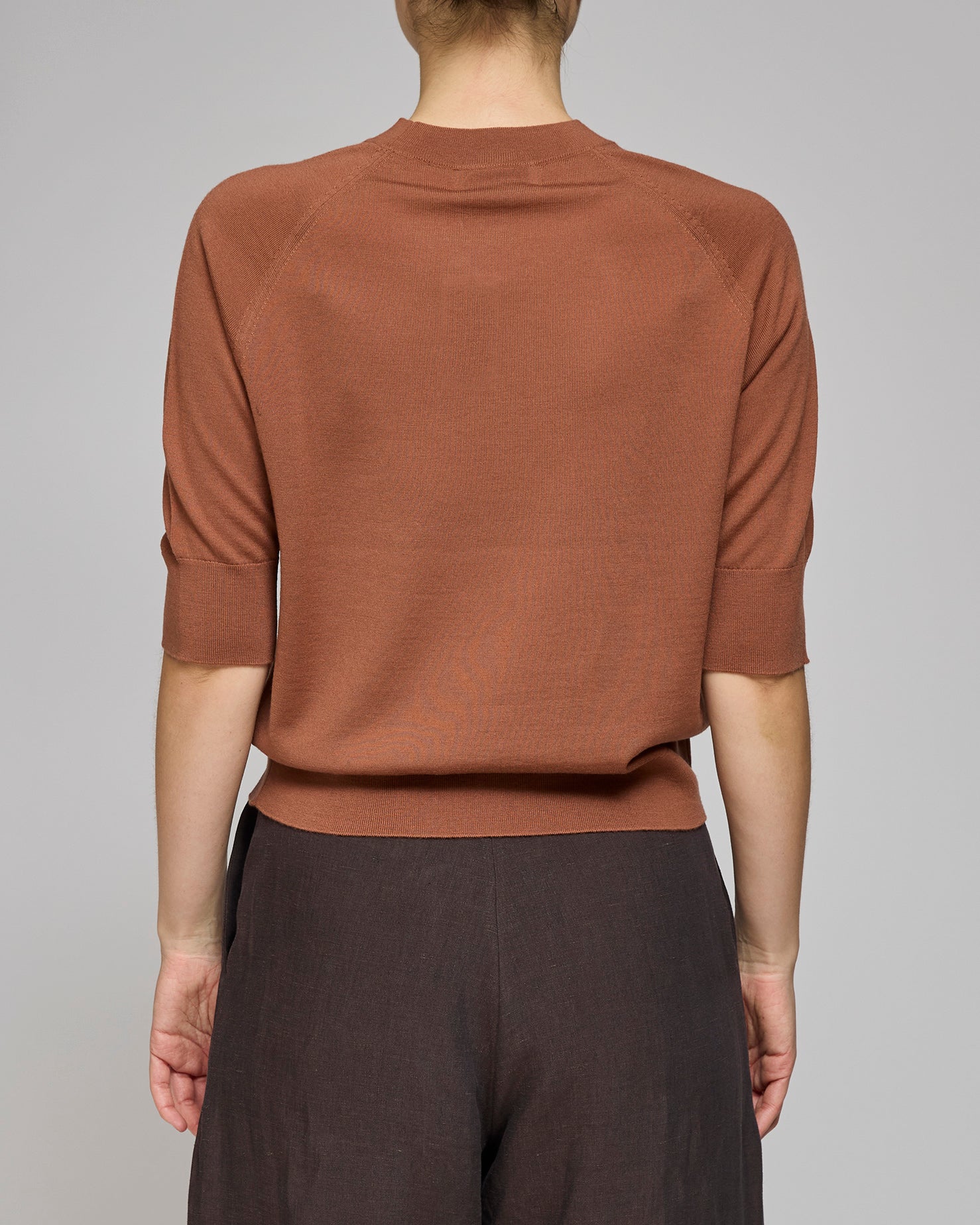 Dries Van Noten Light Rust Tuan Sweater - Image 3