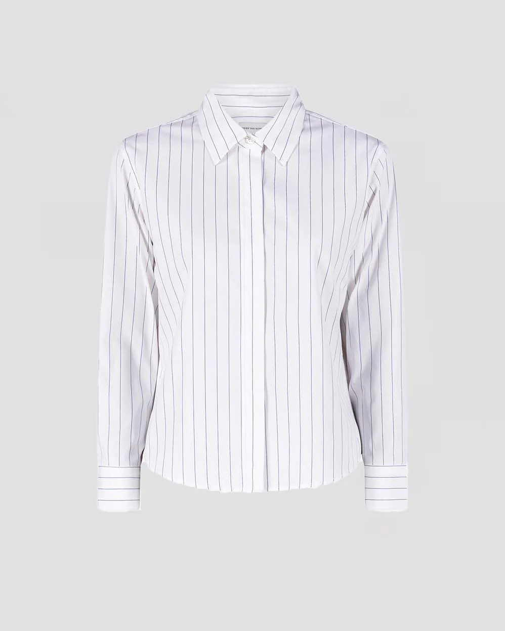 Dries Van Noten Navy Clavini Shirt - Image 4