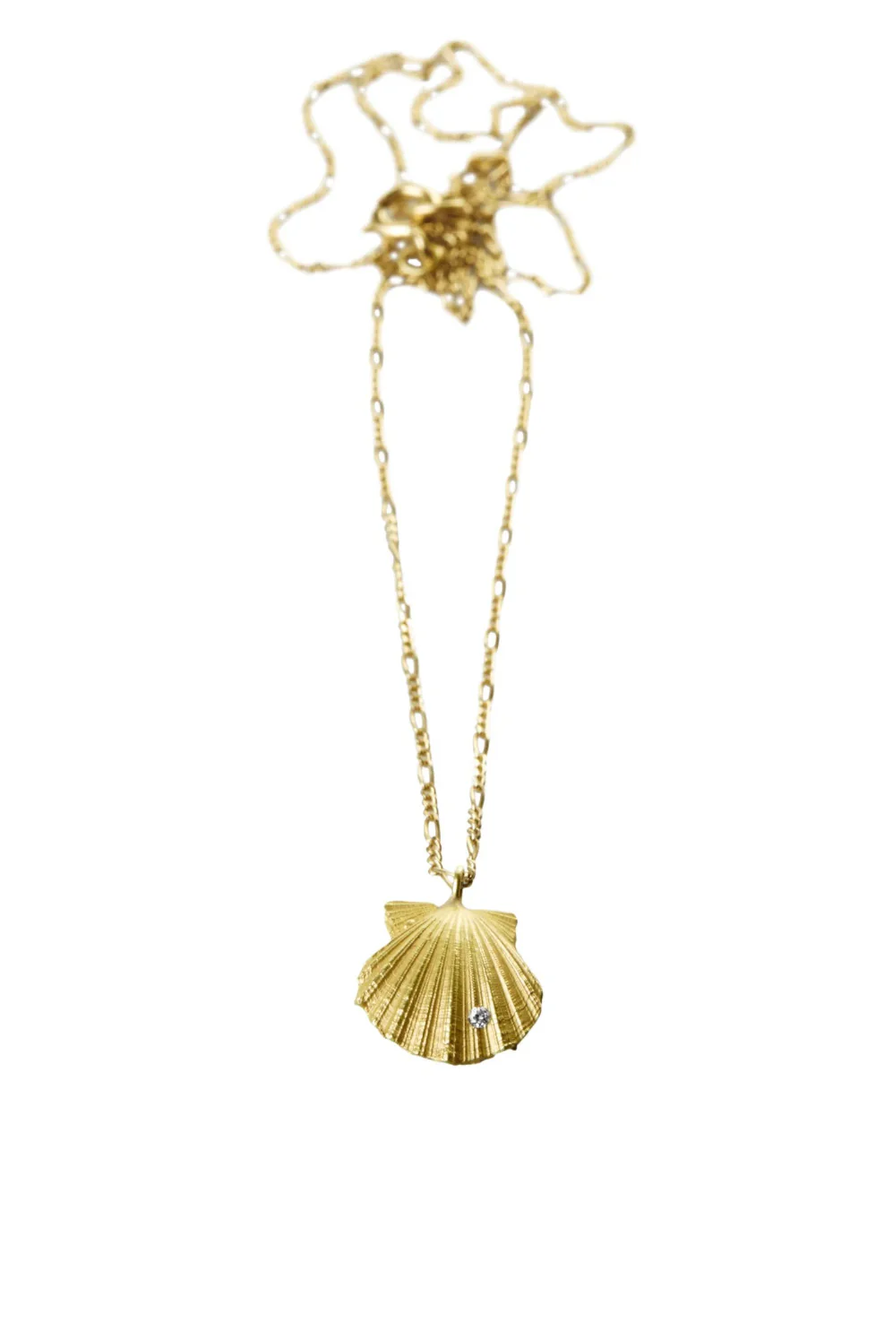 Elhanati Abyss Shell Tag Necklace
