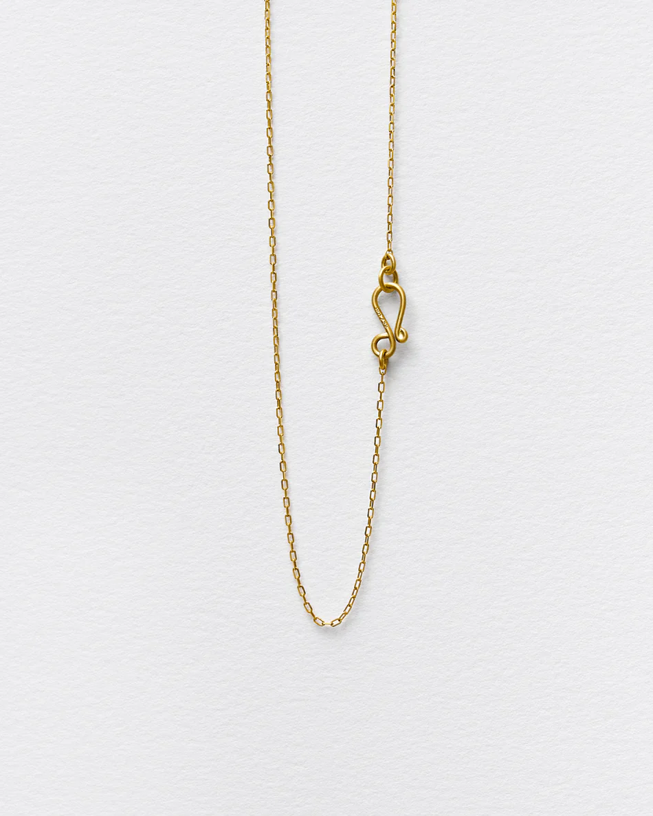 Jo Riis-Hansen Green Mini Heart Necklace - Image 2