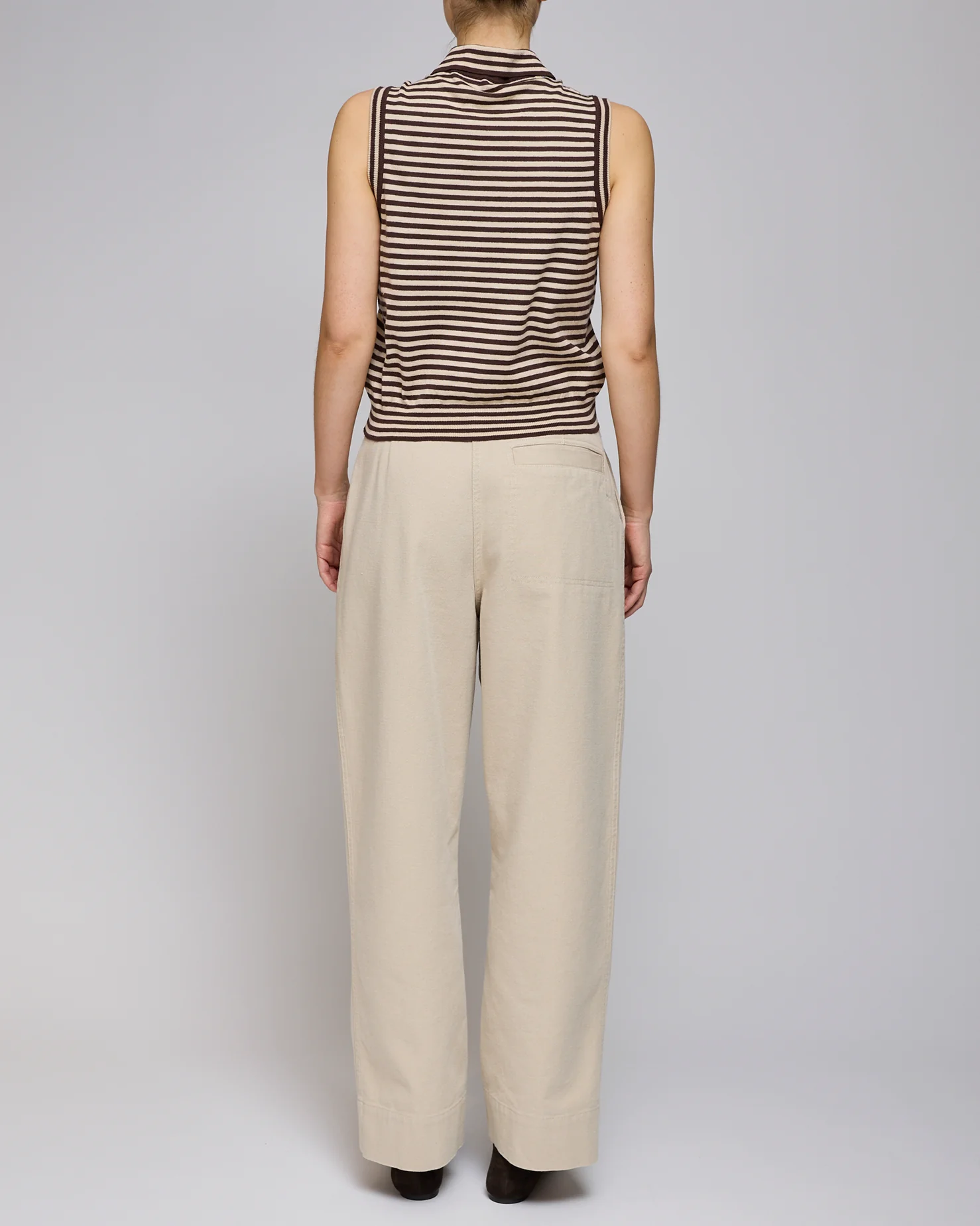 MHL Drill Bone Webbing Belt Trousers - Image 3