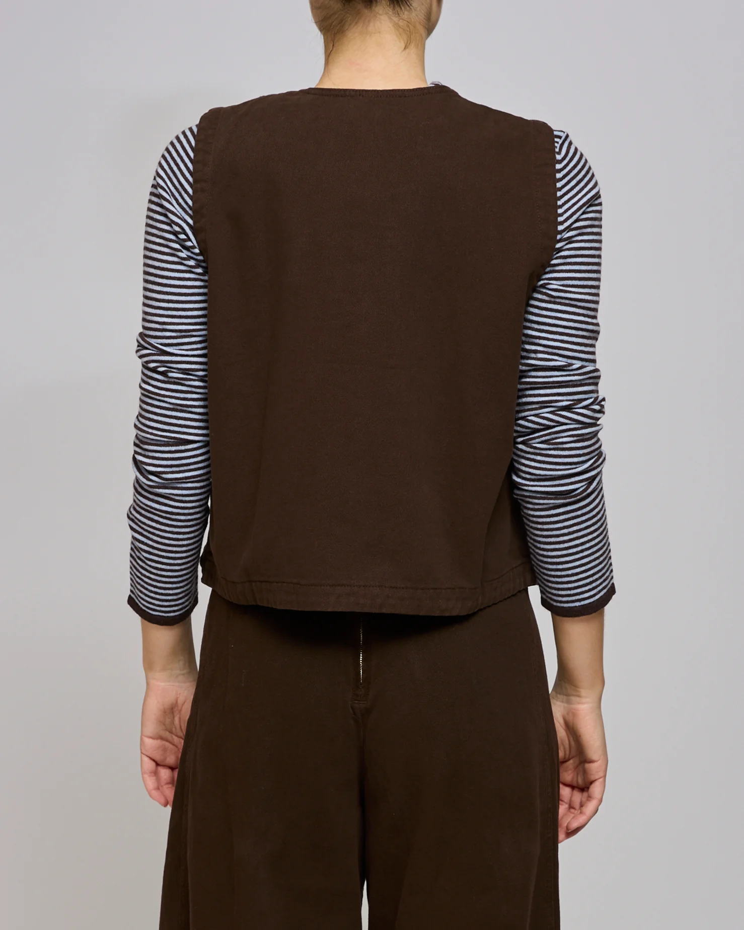 Rachel Comey Chocolate Vestio Top - Image 3
