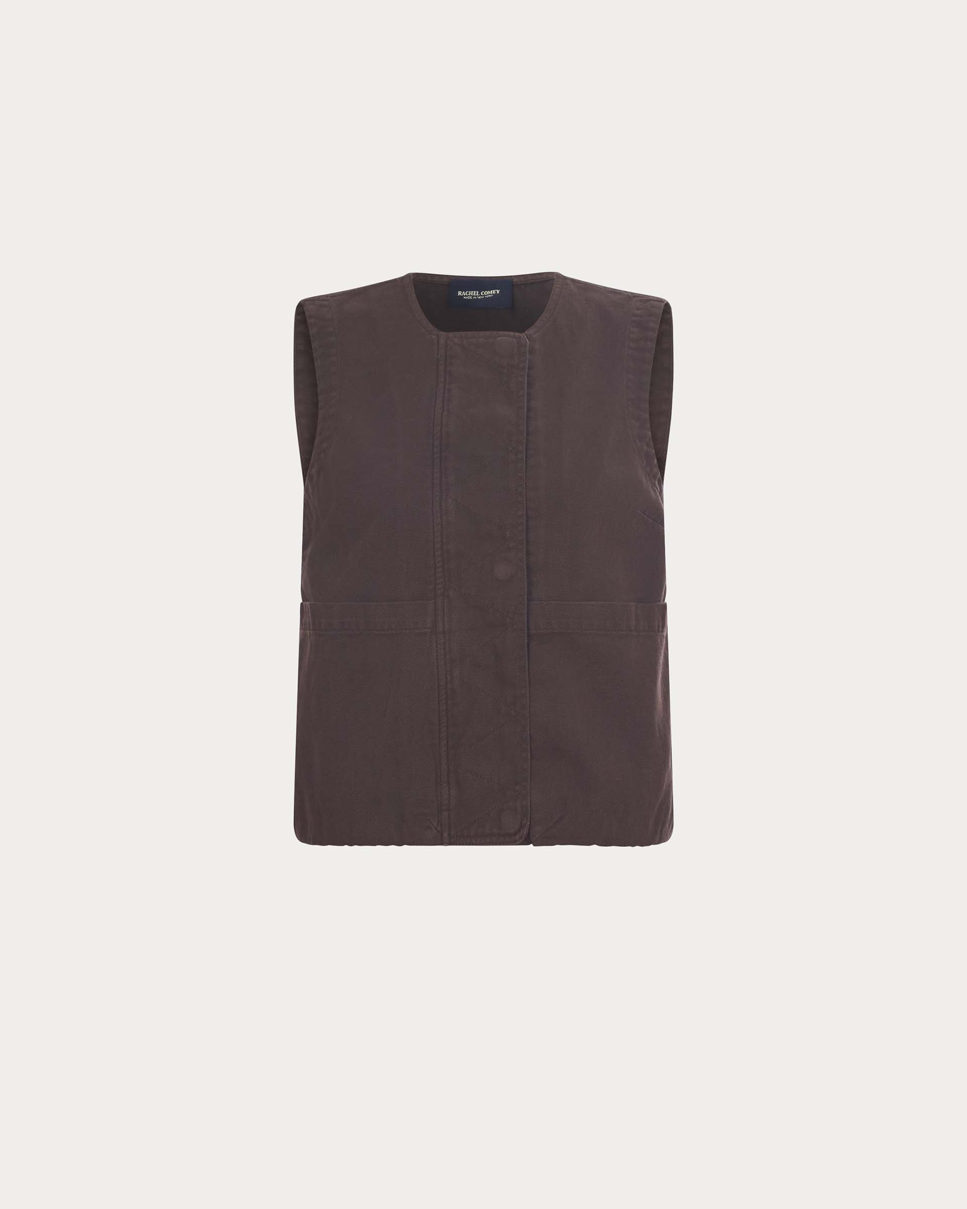 Rachel Comey Chocolate Vestio Top - Image 4