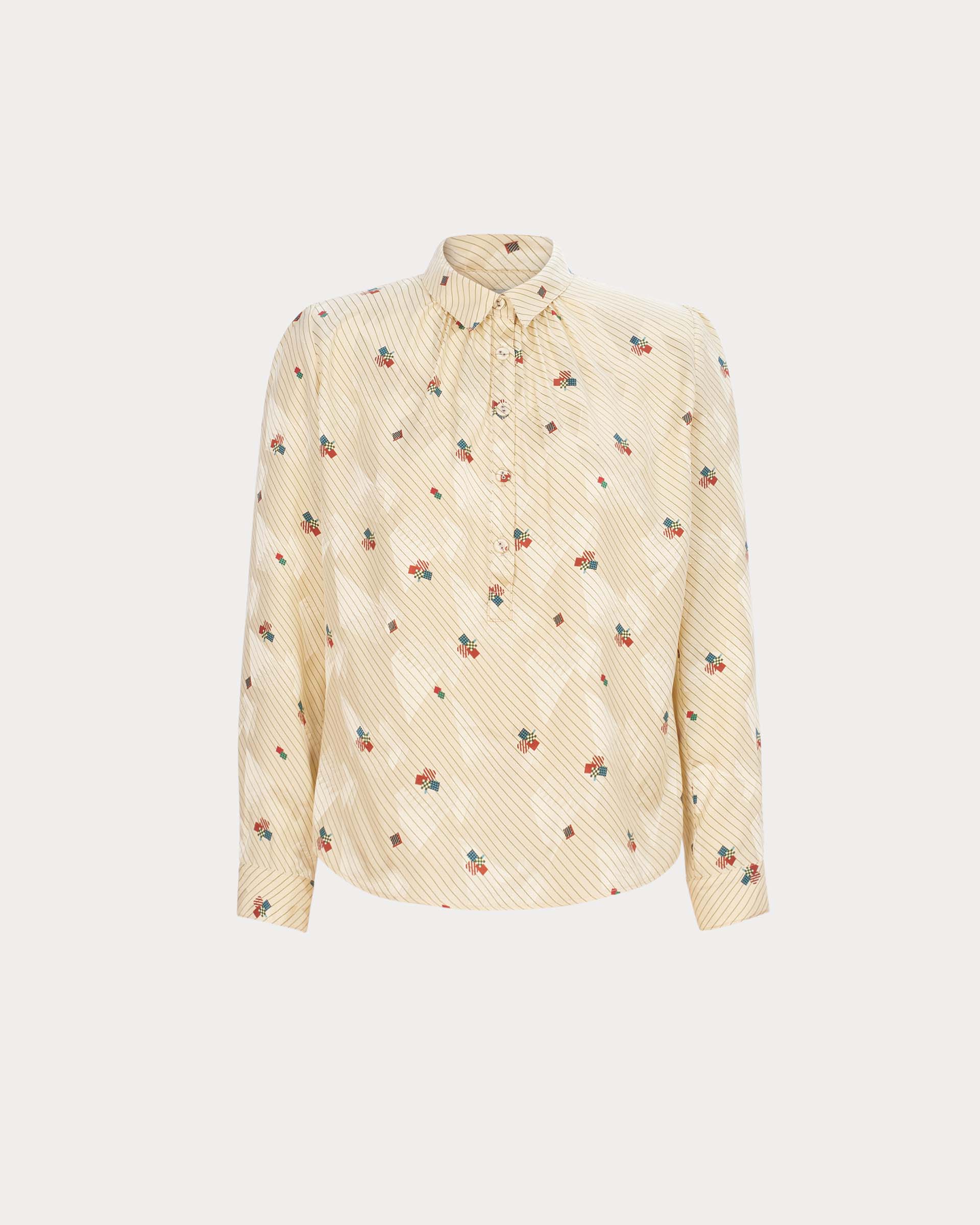 Rachel Comey Cream Bainville Top - Image 4