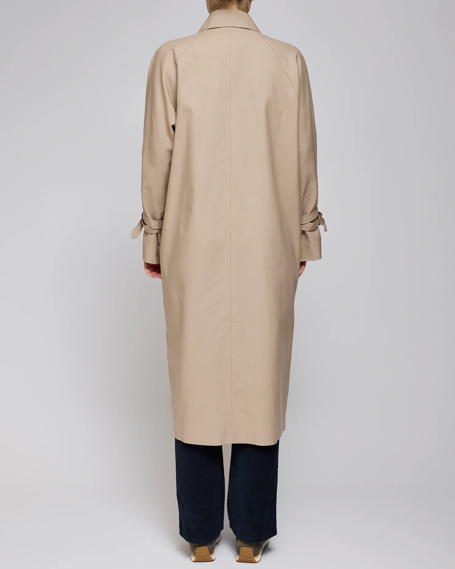Toteme Khaki Signature Trench - Image 4